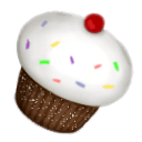 The cake powerup's icon
